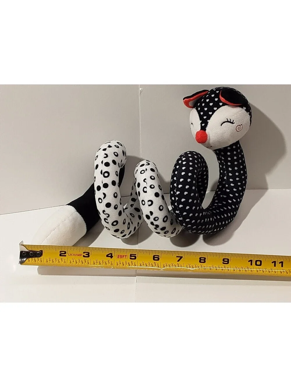 Tololo - Jingbaotoys - Snake Soft Plush - Car Seat Wrap Toy